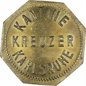 Germany / Canteen Token 100 Pfennig 1927 Karlsruhe - obverse photo