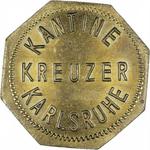 Canteen Token 100 Pfennig 1927 Karlsruhe: Photo Coin, Germany, Canteen Token 100 Pfennig 1927 Karlsruhe / thumbnail
