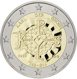 Germany / Two Euro 2023 Charlemagne - obverse photo