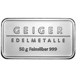 Silver Fifty Grams Bar - Geiger: Photo Coin, Germany, Silver Fifty Grams Bar - Geiger / thumbnail