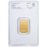 Gold Five Grams Bar - Heraeus: Photo Coin, Germany, Gold Five Grams Bar- Heraeus / thumbnail