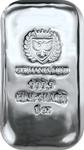 Germany / Silver Ounce - Germania Mint Cast Bar - reverse photo