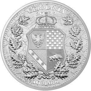 Germany / Silver Two Ounces 2022 Polonia and Germania - obverse photo