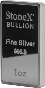 Germany / Silver Ounce Bar - StoneX Bullion - reverse photo