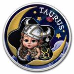 Ghana / Silver Half Ounce 2022 Baby Zodiac - Taurus - reverse photo