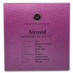 Silver Fifty Grams 2022 Goddesses of Health - Airmid: Photo 2022 Republic of Ghana Silver Goddesses of Healing: Airmid / thumbnail