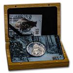 Silver Five Ounces 2022 Bison: Photo Coin, Ghana, Silver Five Ounces 2022 Bison / thumbnail