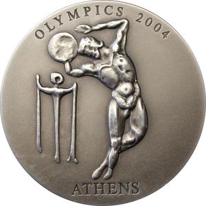 Ghana / Silver Ounce 2002 Discus - reverse photo