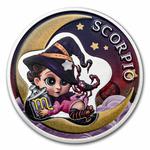 Silver Half Ounce 2022 Baby Zodiac - Scorpio: Photo Coin, Ghana, Silver Half Ounce 2022 Baby Zodiac - Scorpio / thumbnail