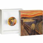 Silver Two Ounces 2022 The Scream: Photo Coin, Ghana, Silver Two Ounces 2022 The Scream / thumbnail