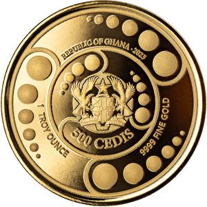 Ghana / Gold Ounce 2023 Alien - obverse photo