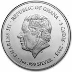 Ghana / Silver Ounce 2025 Patron Saints - St Joseph - obverse photo