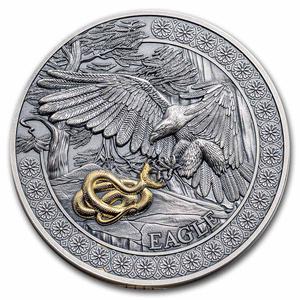 Ghana / Silver Fifty Grams 2023 Eagle - reverse photo