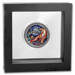 Silver Fifty Grams 2022 Tiger and Dragon: Photo Coin, Ghana, Silver Fifty Grams 2022 Tiger and Dragon / thumbnail
