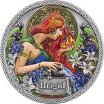 Silver Fifty Grams 2021 Goddesses of Health - Brigid: Photo Coin, Ghana, Silver Fifty Grams 2021 Goddesses of Health - Brigid / thumbnail
