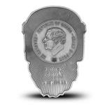 Silver Ounce 2024 Biker Skull: Photo Coin, Ghana, Silver Ounce 2024 Biker Skull / thumbnail