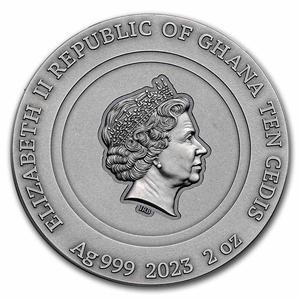 Ghana / Silver Two Ounces 2023 Bumblebee - obverse photo
