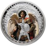 Ghana / Silver Ounce 2025 Patron Saints - St Michael the Archangel / Coloured Proof - reverse photo
