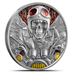 Silver Ounce 2024 Memento Mori: Photo Coin, Ghana, Silver Ounce 2024 Memento Mori / thumbnail