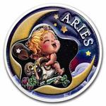 Silver Half Ounce 2022 Baby Zodiac - Aries: Photo Coin, Ghana, Silver Half Ounce 2022 Baby Zodiac - Aries / thumbnail