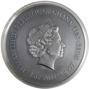 Ghana / Silver Two Ounces 2022 American Eagle - obverse photo