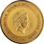 Silver Two Ounces 2022 The Scream: Photo Coin, Ghana, Silver Two Ounces 2022 The Scream / thumbnail