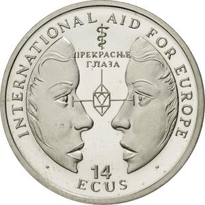 Gibraltar / Fourteen Ecus 1994 - reverse photo
