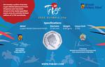 Fifty Pence 2021 Olympic Games - Kayak: Photo Coin, Gibraltar, Fifty Pence 2021 Olympic Games - Kayak / thumbnail