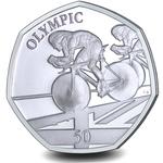 Fifty Pence 2021 Olympic Games - Cycling: Photo Coin, Gibraltar, Fifty Pence 2021 Olympic Games - Cycling / thumbnail