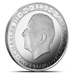 Silver Ounce 2024 Two Pence Blue: Photo Coin, Gibraltar, Silver Ounce 2024 Two Pence Blue / thumbnail