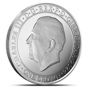 Gibraltar / Silver Ounce 2024 Penny Red - obverse photo
