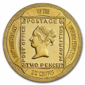 Gibraltar / Gold Half Ounce 2000 Penny Post - reverse photo