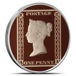 Silver Ounce 2024 Penny Red: Photo Coin, Gibraltar, Silver Ounce 2024 Penny Red / thumbnail