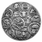 Silver Half Kilo 2021 Lunar Lucky Coin: Photo Coin, Gibraltar, Silver Half Kilo 2021 Lunar Lucky Coin / thumbnail