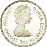 Twenty-five Pence 1977: Photo Coin, Gibraltar, Twenty-five Pence 1977 / thumbnail