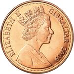 Two Pence 2009: Photo Coin, Gibraltar, Two Pence 2009 / thumbnail