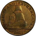 Halfpenny Token 1795 Gloucester Brimscombe Port: Photo Coin, Great Britain, Halfpenny Token 1795 Gloucester Brimscombe Port / thumbnail