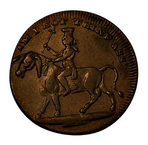 Great Britain / Farthing Token Adam and Eve - reverse photo