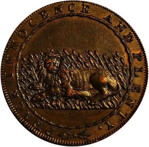 Great Britain / Halfpenny Token 1794 Kent Appledore - reverse photo