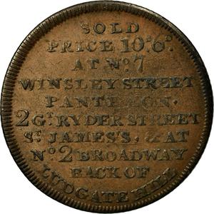 Great Britain / Advertising Token Sir Samuel Hannays - obverse photo