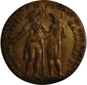 Great Britain / Halfpenny Token 1794 Somerset Niblocks - obverse photo