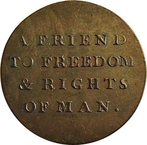 Great Britain / Halfpenny Token Middlesex Erskine - reverse photo