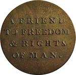 Halfpenny Token Middlesex Erskine: Photo Coin, Great Britain, Halfpenny Token Middlesex Erskine / thumbnail