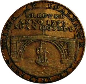 Great Britain / Halfpenny Token 1789 Shropshire Coalbrook - obverse photo