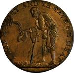 Halfpenny Token Gloucestershire Beggar: Photo Coin, Great Britain, Halfpenny Token Gloucestershire Beggar / thumbnail