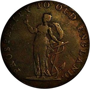 Great Britain / Halfpenny Token Norfolk Norwich Prosperity - reverse photo
