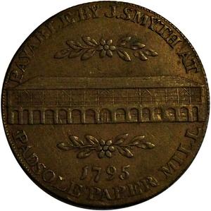 Great Britain / Halfpenny Token 1795 Kent Maidstone - obverse photo