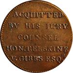 Halfpenny Token 1794 Middlesex Thomas Hardy Acquitted: Photo Coin, Great Britain, Halfpenny Token 1794 Middlesex Thomas Hardy Acquitted / thumbnail