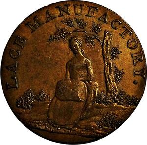 Great Britain / Halfpenny Token 1797 Bedford - obverse photo