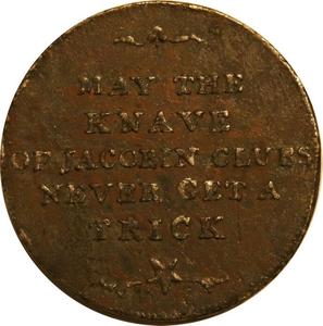 Great Britain / Halfpenny Token Middlesex End of Pain - reverse photo